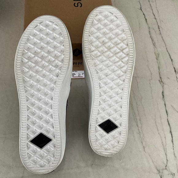 Sperry Crest Platform Slip on Sneaker Serpent Black Size 7 - Picture 4 of 4